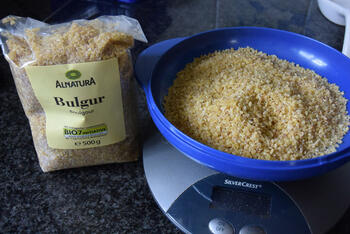 Paprika gevuld met bulgur en gehakt 2