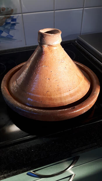 Tajine met kippenbouten, broccoli en citroen 4