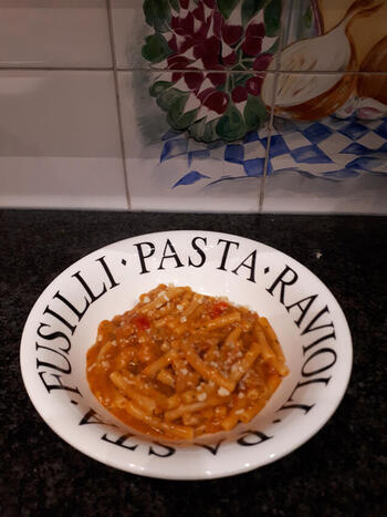 Thermomixrecept: Macaroni all arrabiata 6