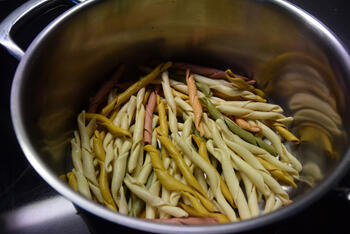 Vegetarische fusilli met spinazie-broccolisaus 7