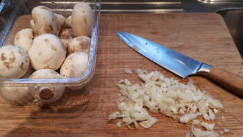 Verloren brood met champignons 2