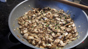 Verloren brood met champignons 4