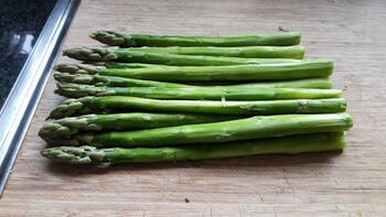 Zalmpastei met groene asperges 2