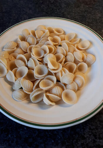 Vegetarische ovenschotel; pasta-knolselder-champignons-kaassaus 5