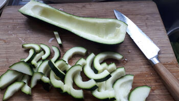 Courgetteballetjes in tomatensaus 2