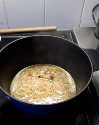 Eenvoudige, vegetarische risotto met broccoli en paprika 6