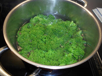 Quiche met kalkoenfilet en boerenkrulkool (Kale) 3