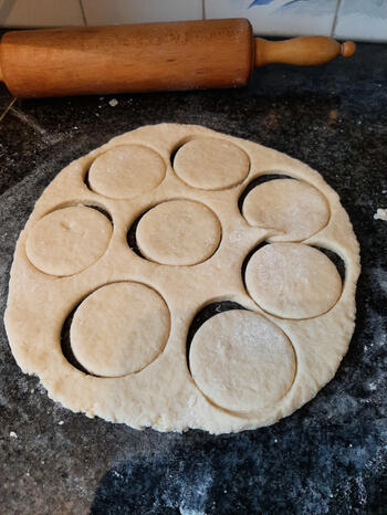 Scones met lemoncurd uit de thermomix 8