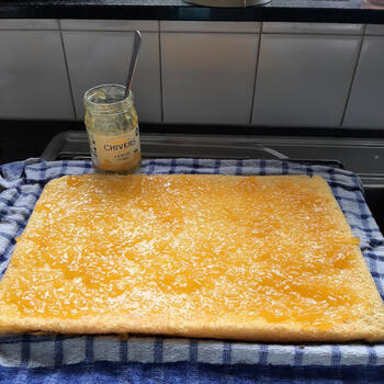 Biscuitrol met lemon curd en mango 8