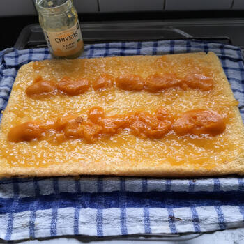 Biscuitrol met lemon curd en mango 9