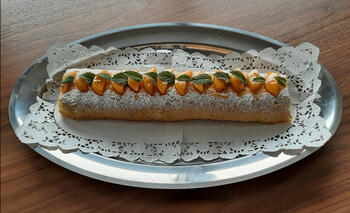 Biscuitrol met lemon curd en mango 10