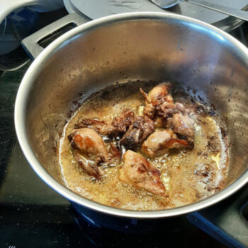 Fazantenfilet met portsaus, spruiten en wortelen 2