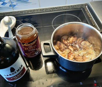 Fazantenfilet met portsaus, spruiten en wortelen 4