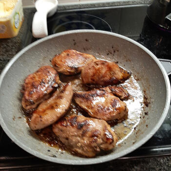 Fazantenfilet met portsaus, spruiten en wortelen 5