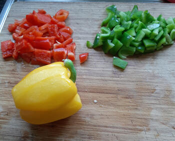 Gnocchetti of korte pasta met gare kip en groentjes 3