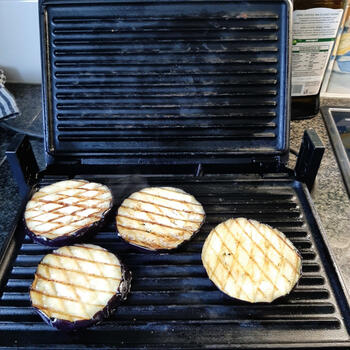 Ovenschotel met melanzane alla Parmigiane 5