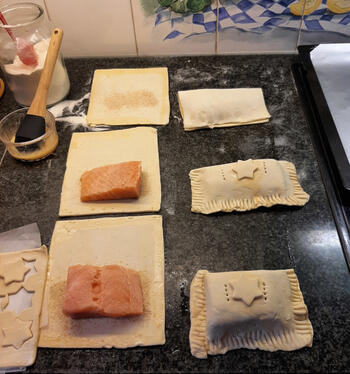 Zalm Wellington in deegjasje 3