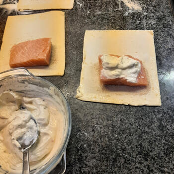 Zalm Wellington in deegjasje 4