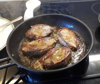 Fazantenfilet met rode kool, prinsesboontjes en portsaus 3