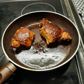 Gemarineerde kippenkoteletjes met prinsesboontjes 2