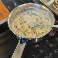Grietfilet met groenten in bechamelsaus en duchesses aardappelen 6