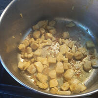 Kippensoep met rode linzen. Turkse soep Kirmizi mercimekli tavuk corbasi 3