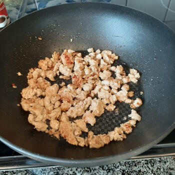 Noedels met gehakt en courgette 4