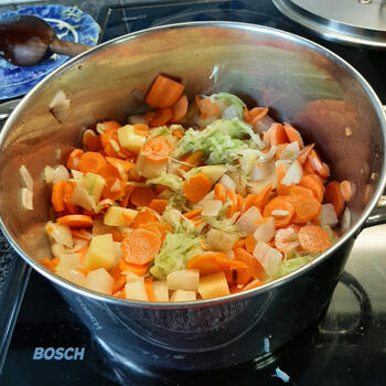 Pittige wortelsoep met gember 3