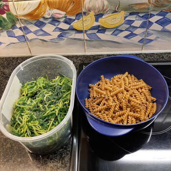 Skrei met prei, spirelli en kerstomaatjes 3