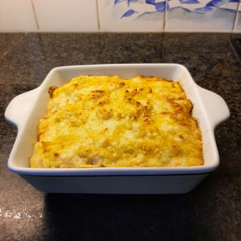 Thermomixrecept: Gegratineerde bloemkool met kaasbloemkoolsaus 7