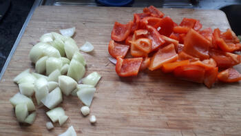 Thermomixrecept: visgebakje met paprikasaus 4