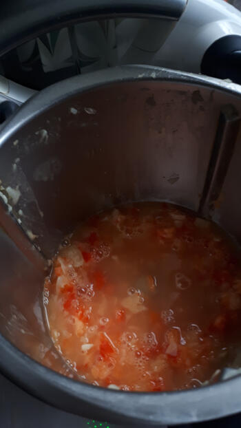 Thermomixrecept: visgebakje met paprikasaus 6