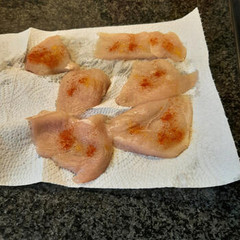 Toast met koud witloof, kipfilet en tomaat 2