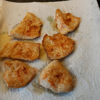 Toast met koud witloof, kipfilet en tomaat 5