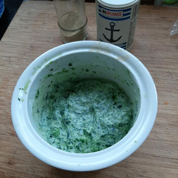 Toast met roerei en spinazie 3