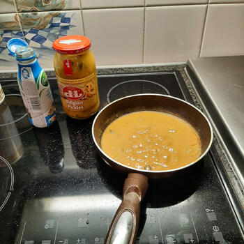 Varkensoesters met blackwellsaus en wortelstamppot 6